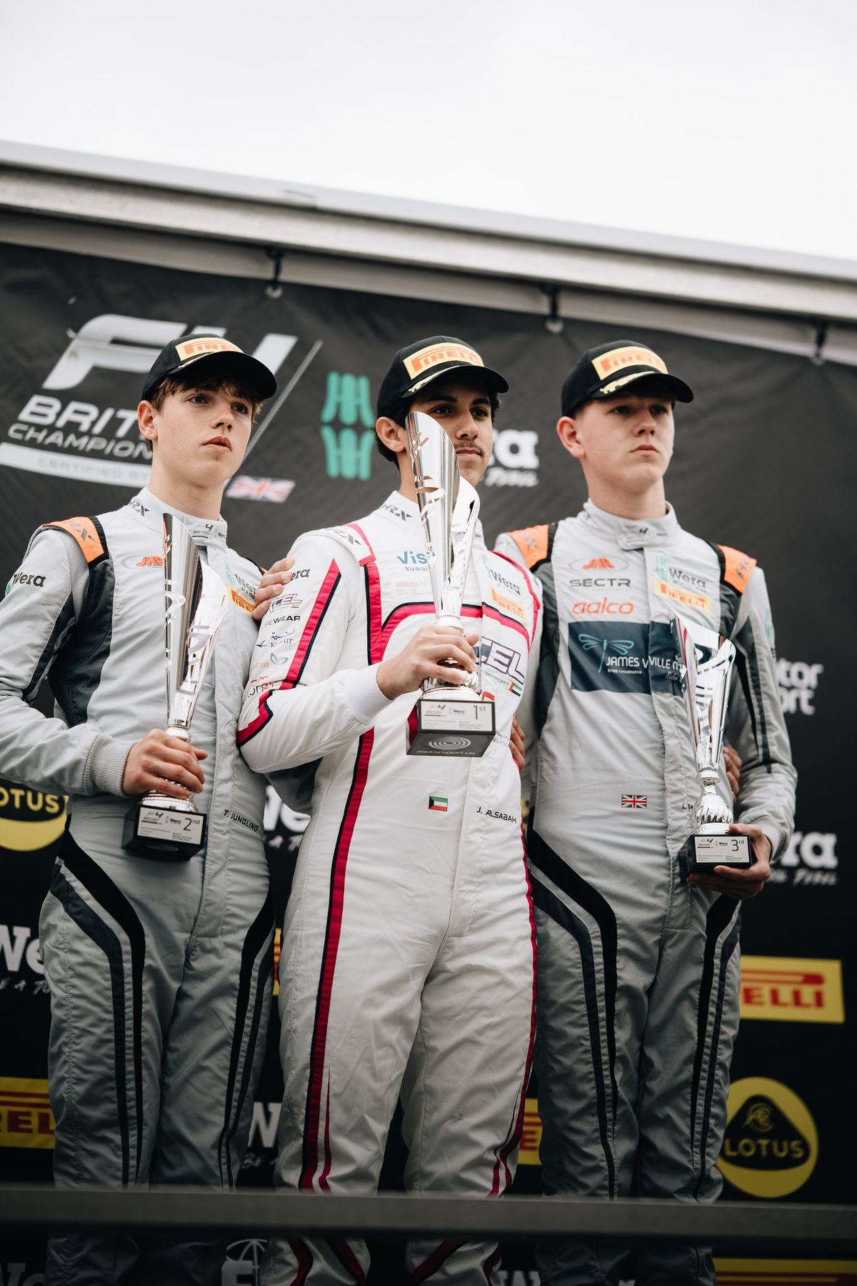 FIA British F4 — Podium